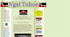 Desktop Screenshot of ngaituhoe.com