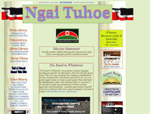 Tablet Screenshot of ngaituhoe.com